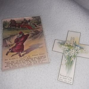 1923 Religious Lesson Picture Card David C. Cook Publishing Company Illinois